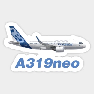 Airbus A319neo Sticker